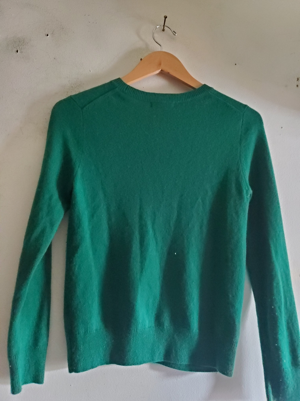 Quince Mangolian Cashmere Crewneck  Sweater Everglade Suze XS. - Picture 5 of 10